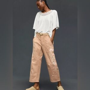 Pilcro Millie Low-Slung Barrel Pants